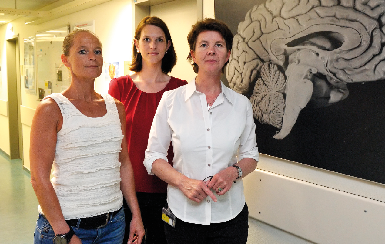 Saskia Palmen, Marleen Rademaker en Inge Huitinga