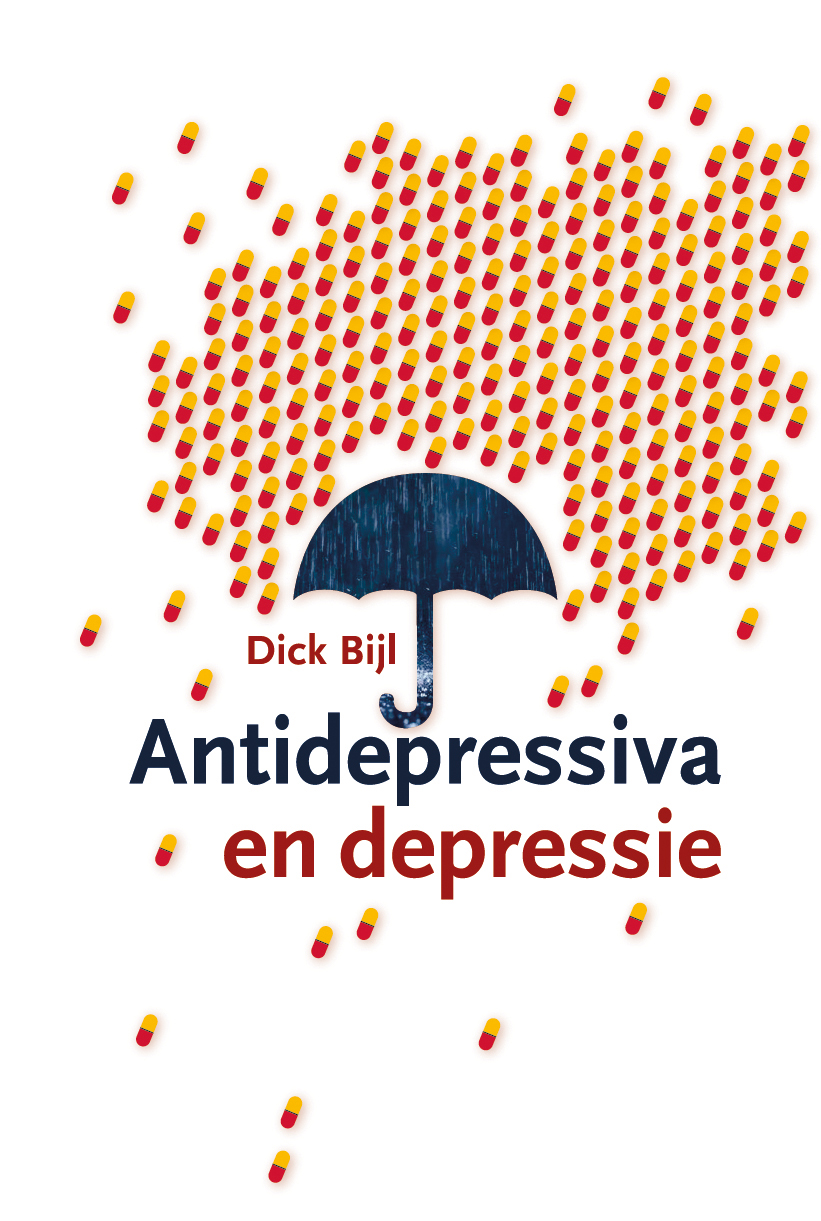 Afbeelding (kleur) cover boek Antidepressiva en depressie